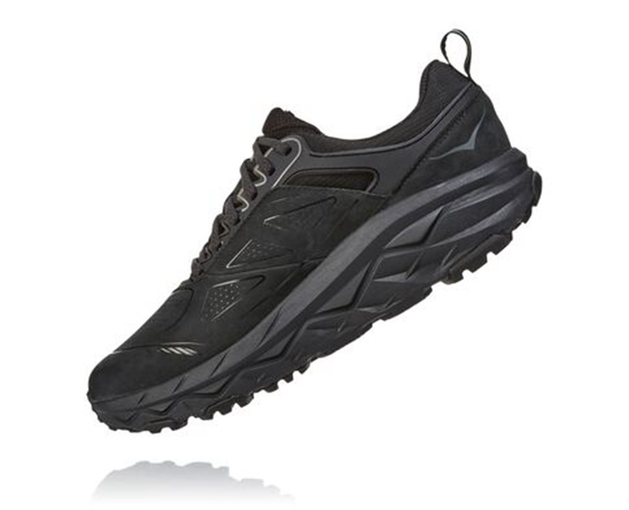 Tenis Hoka One One Trail Hombre Negros - Challenger Bajos Gore-Tex - BUTI12906